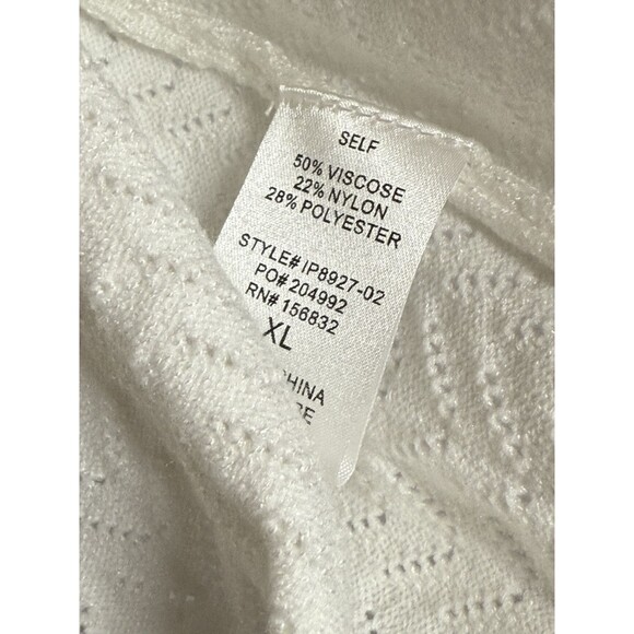 BiBi Floral Embroidered Blouse with Striped Sleeves - Picture 11 of 15